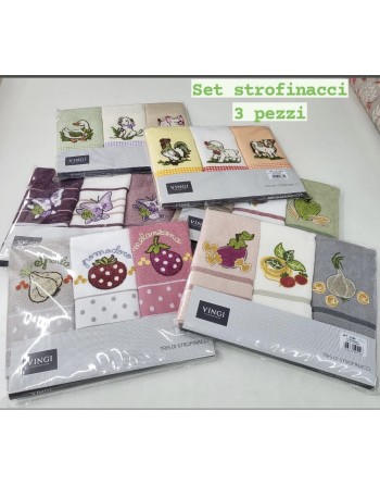 Set strofinacci
