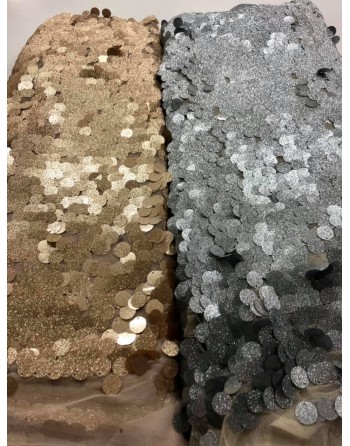 Paillettes oro e argento